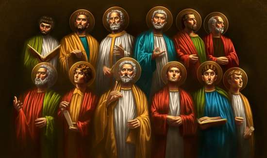 Память святых первоверховных апостолов Петра и Павла. Апостолы
