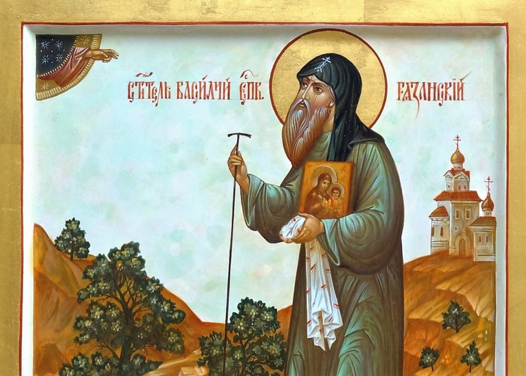 Святой блаженный Василий, Московский чудотворец