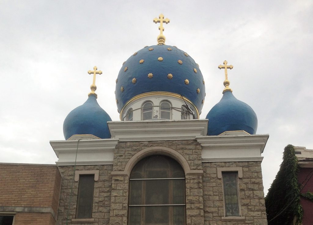 Престольный праздник в русском Свято-Андреевском соборе Филадельфии