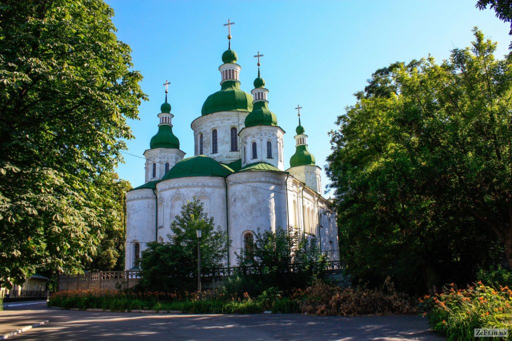 Престольный праздник в одном из древнейших на Руси киевском Свято-Кирилловском монастыре