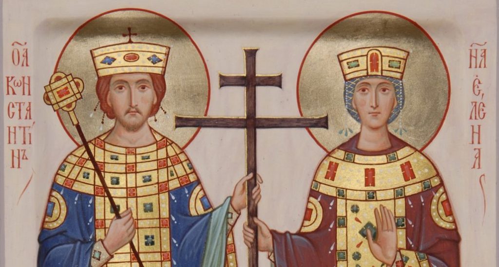 Обретение Честного Креста и гвоздей святой царицей Еленой во Иерусалиме