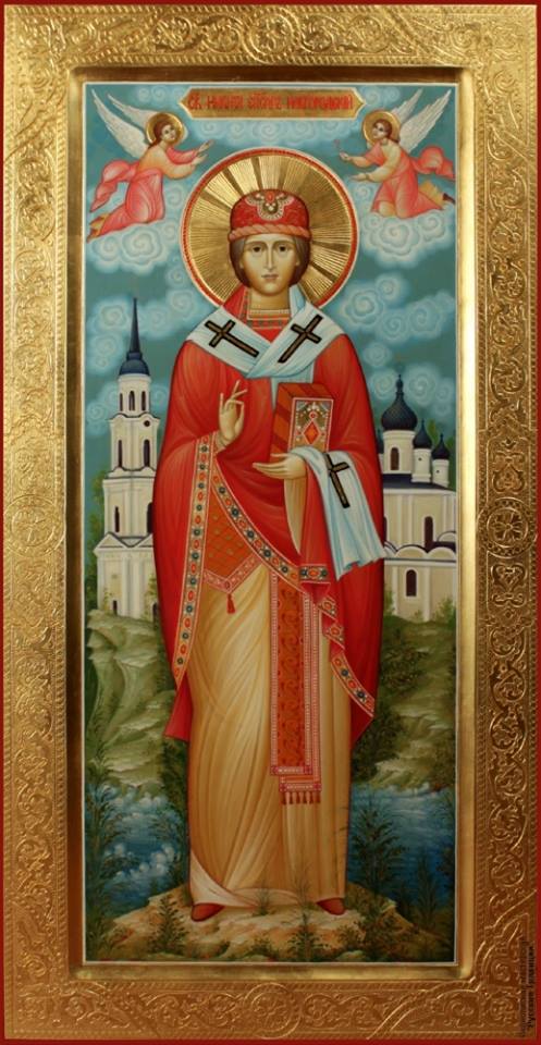 Святитель Никита Печерский, Новгородский, затворник, епископ