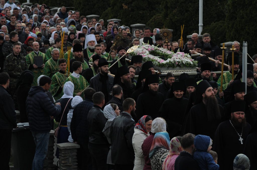 Торжества в Почаевской Лавре в день памяти прп. Амфилохия