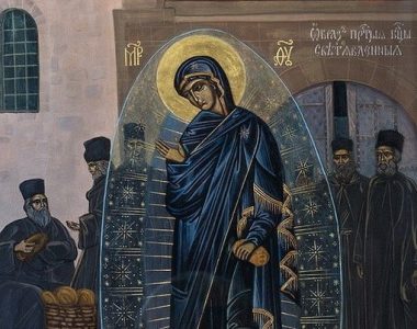 Явление Светописанного образа Пресвятой Богородицы в Русском на Афоне Свято-Пантелеимонове монастыре